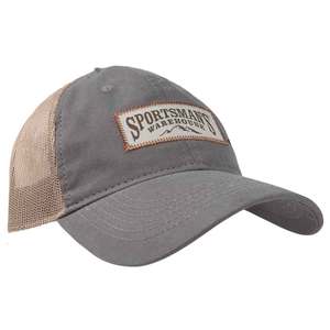Sportsman's Warehouse Stripes Woven Patch Hat - Gray