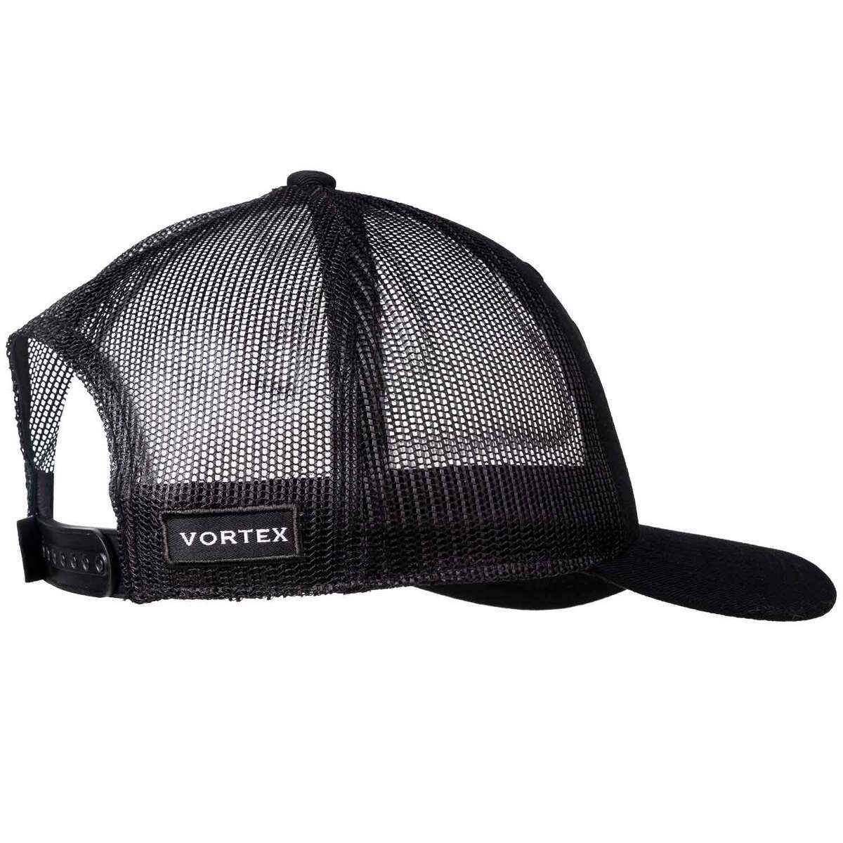 Vortex Rope Hat Vortex Summit Camo Patch Adjustable Hat - Black - One Size Fits Most ...