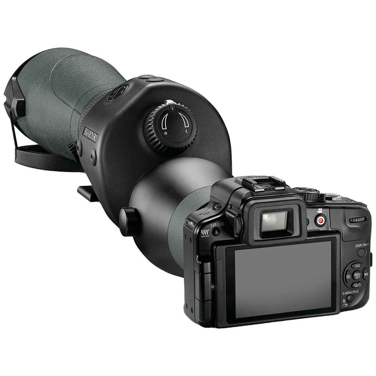 Swarovski STR HD MRAD 25-50x80 Spotting Scope - Straight - Green Swarovski STR HD MRAD 25-50x80 Spotting Scope - Straight - Green