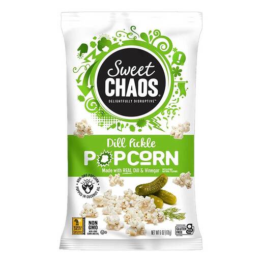 Sweet Chaos Dill Pickle Popcorn