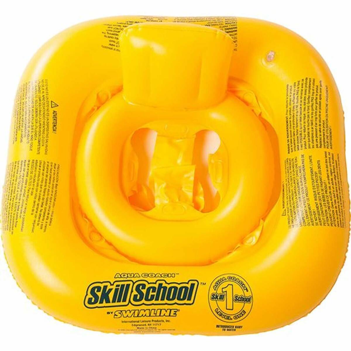 Swimline Aqua Coach Baby Buoy Infant Pool Seat - Yellow - Yellow Infant Swimline Aqua Coach Baby Buoy Infant Pool Seat - Yellow - Yellow Infant