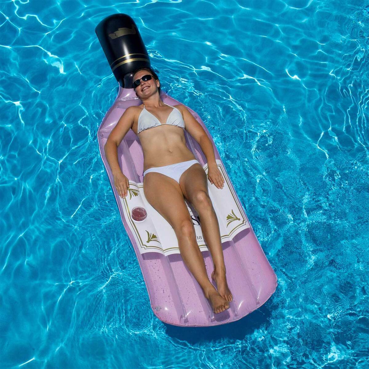 Swimline Rosé Pool Float 1 Person Tube - Pink Swimline Rosé Pool Float 1 Person Tube - Pink