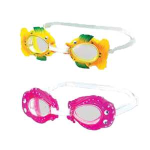 Swimline Sea Pals Youth Assorted Color Swim Goggles
