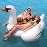 Swimline The Original Swan Float 2 Person Tube - White