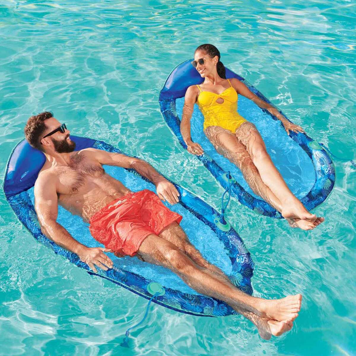 Pool Floats Adult Swimways Elite Spring Float Hammock Pool Lounger