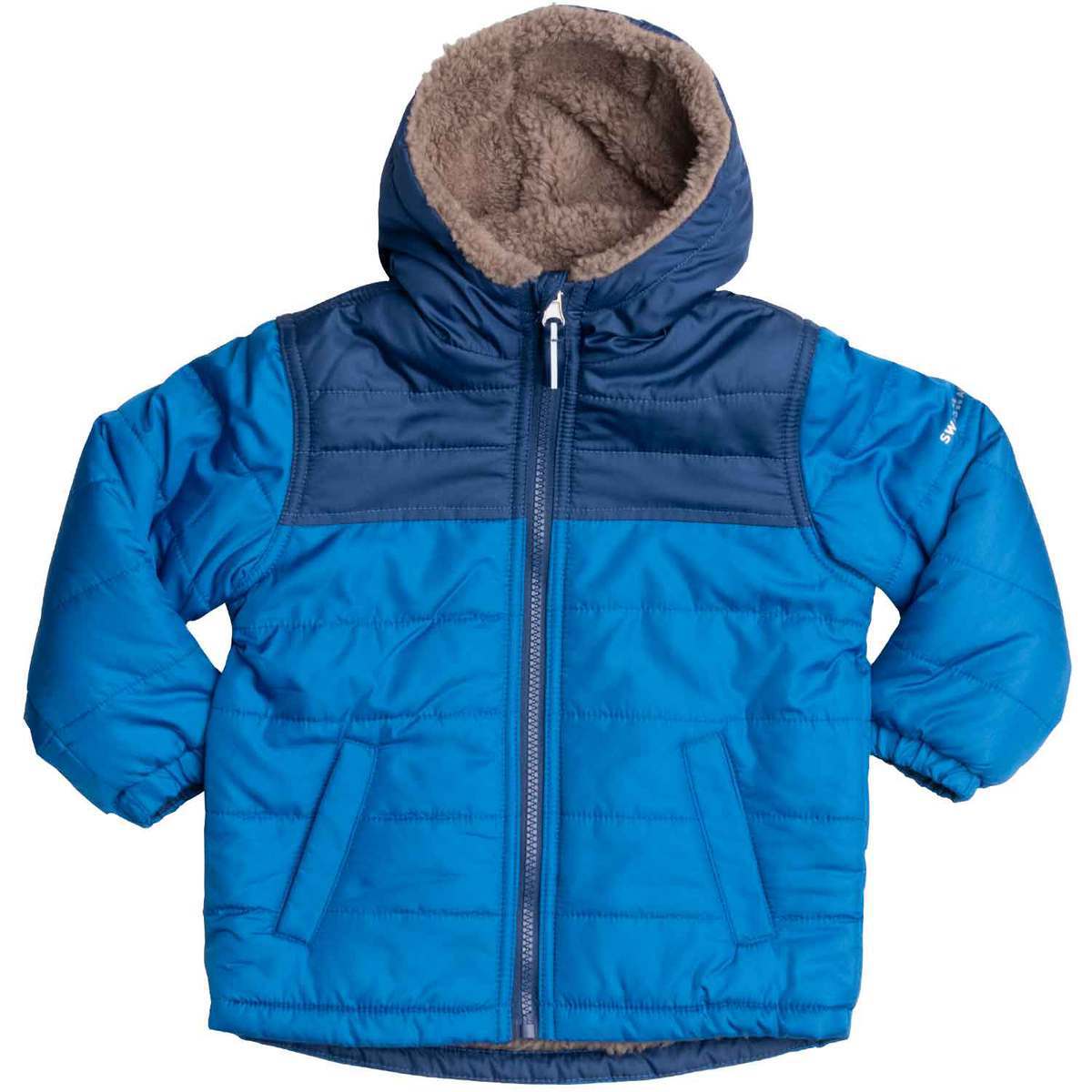 Swiss Alps Youth Heavyweight Reversible Winter Jacket Swiss Alps Youth Heavyweight Reversible Winter Jacket