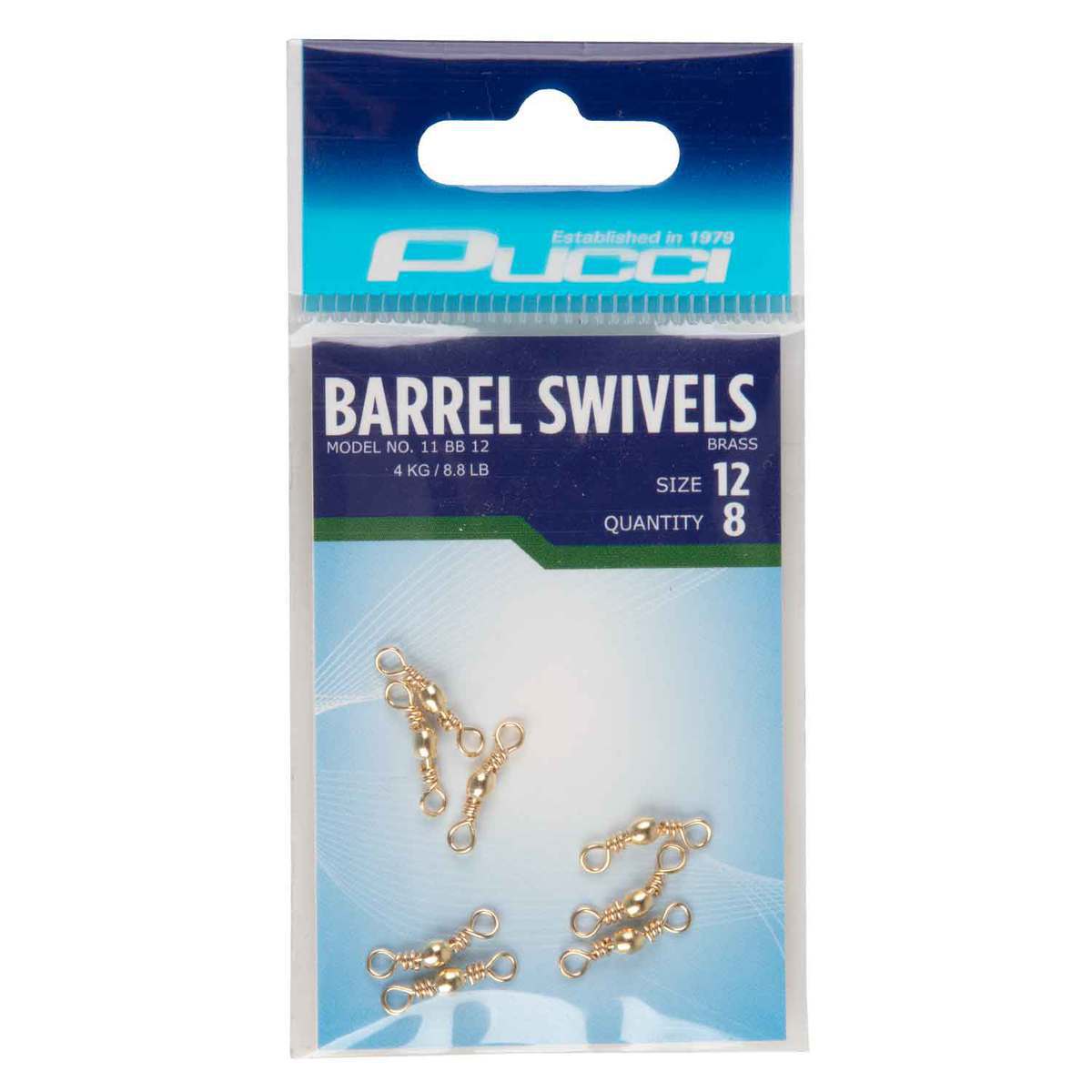 P-Line Barrel Swivel - Brass P-Line Barrel Swivel - Brass
