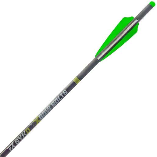 SYKD Hunt XBow 20in Carbon Crossbow Bolts – 6 Pack – Black
