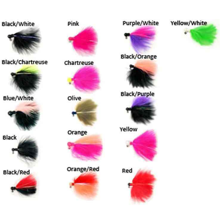 Sys Jigs & Flies Marabou Flash Jig Sys Jigs & Flies Marabou Flash Jig