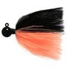 Sy's Jigs Marabou Flash Steelhead/Salmon Jig - Black/Orange, 1/4oz - Black/Orange 1/0