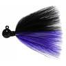Sy's Jigs Marabou Flash Steelhead/Salmon Jig - Black/Purple, 1/4oz - Black/Purple 1/0