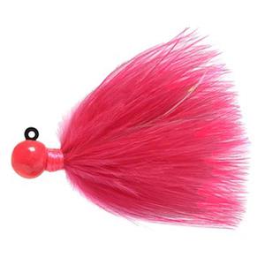 Sy's Jigs Marabou Flash Steelhead/Salmon Jig - Cerise Hot Pink, 1/4oz