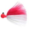Sy's Jigs Marabou Flash Steelhead/Salmon Jig - Pink/White, 1/4oz - Pink/White 1/0