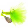 T T I Blakemore Marabou Road Runner Underspin Jig - Chartreuse, 1/8oz, 2pk - Chartreuse
