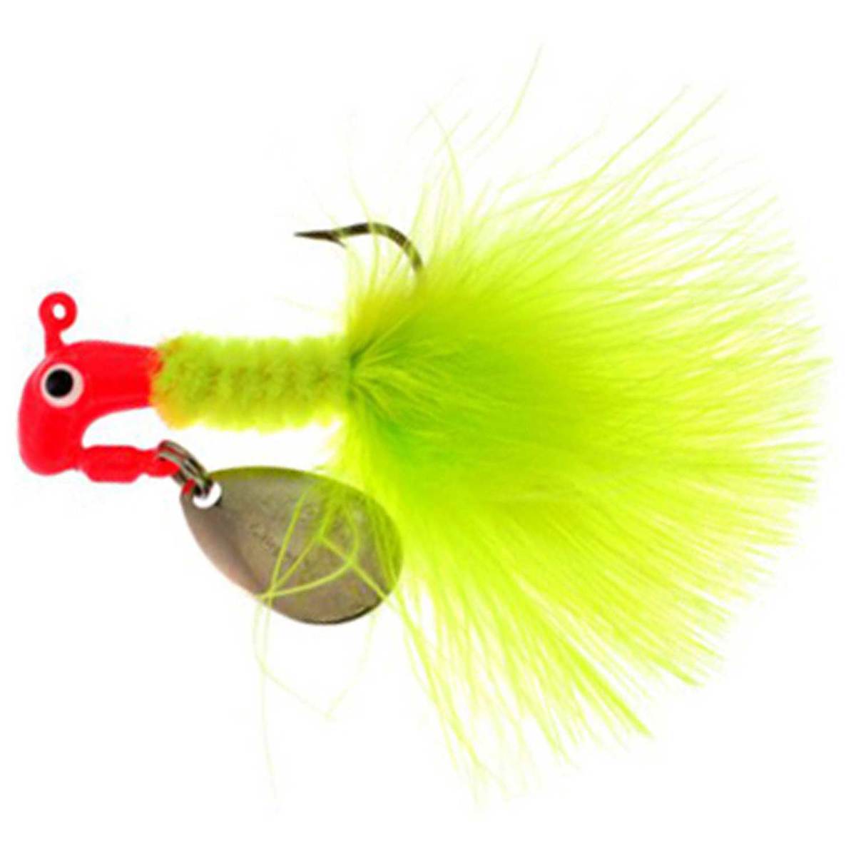 T T I Blakemore Marabou Road Runner Underspin Jig T T I Blakemore Marabou Road Runner Underspin Jig