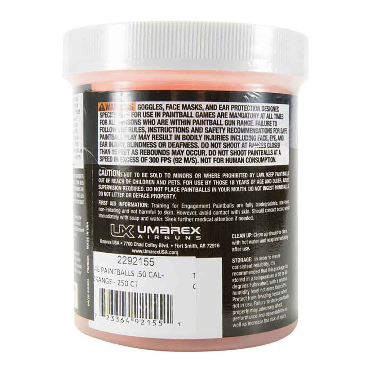 T4E .50 Caliber Orange Paintball Ammo - 250 Count - Orange T4E .50 Caliber Orange Paintball Ammo - 250 Count - Orange