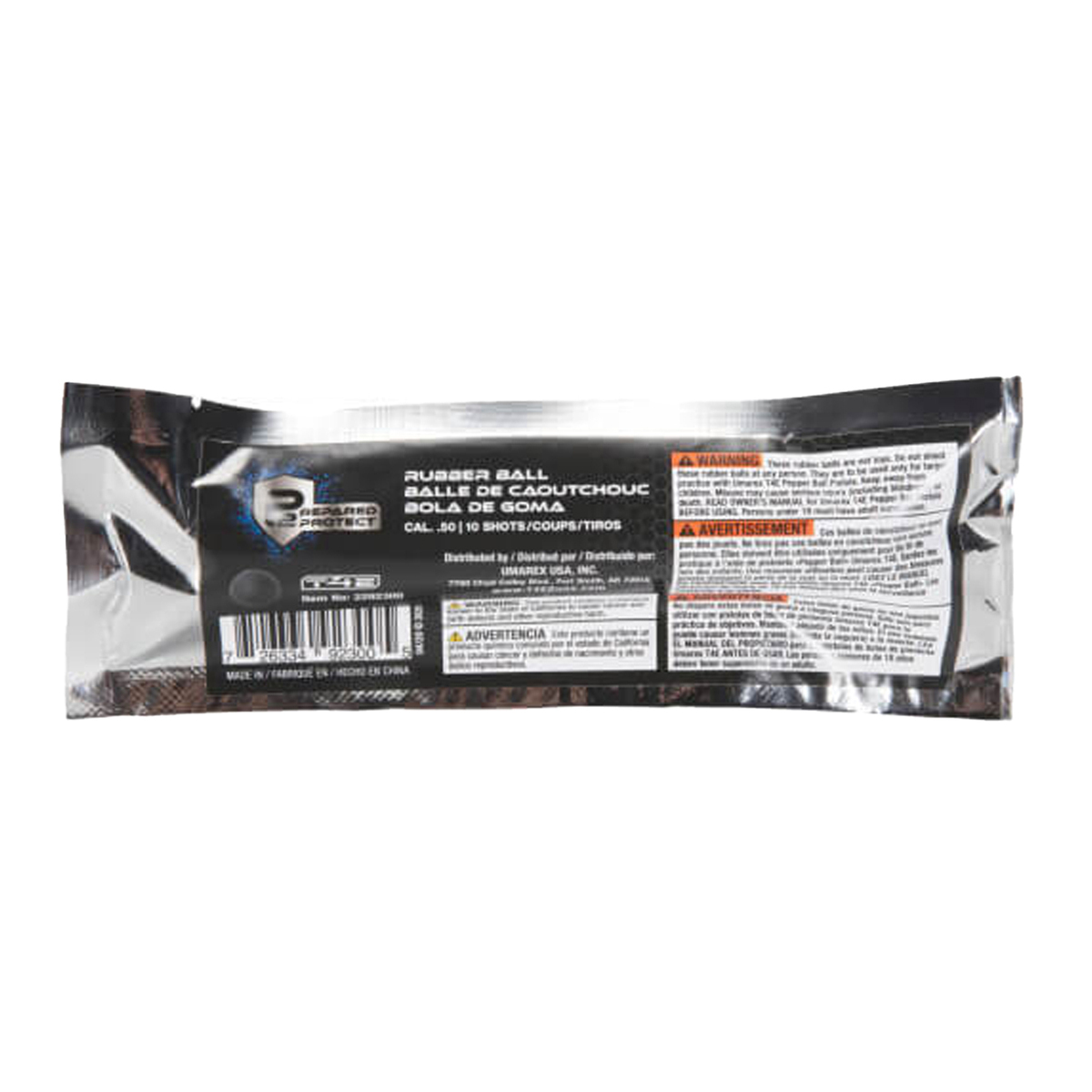 T4E P2P .50 Caliber Rubber Ball Ammo - 10 Count - Black .50 Cal T4E P2P .50 Caliber Rubber Ball Ammo - 10 Count - Black .50 Cal
