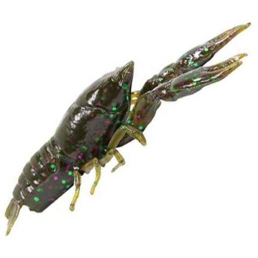 Tackle HD Hi-Def Craw Soft Craw Bait – Dark Green Pumpkin