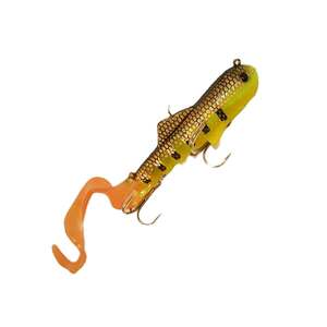 Tackle Industries Mag SuperD Soft Swimbait - Yellow Belly Perch, 8oz, 18in