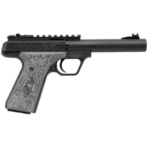 Tactical Solutions TLP-22 22 Long Rifle 4in Matte Black Pistol - 10+1 Rounds - Black image
