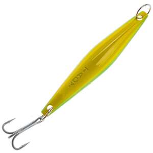 Tady Lures Model 9 Jigging Spoon - Green Yellow, 1pk