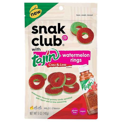 Snak Club Tajin Gummy Rings