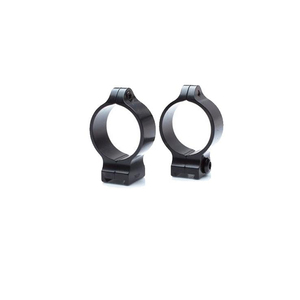 Talley 1in Fixed High Scope Rings - Satin Black