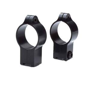 Talley 22CZRH 1in High Scope Rings - Matte Black