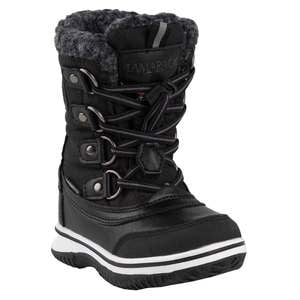 Tamarack Youth Waterproof Pac Winter Boots - Black - Size 4