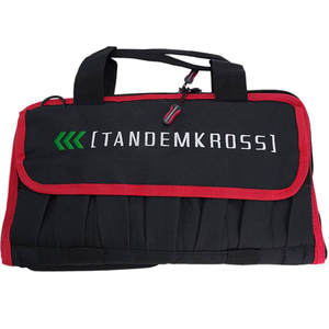 TandemKross TandemKase With Rim/Edge 15in Pistol Bag - Black/Red