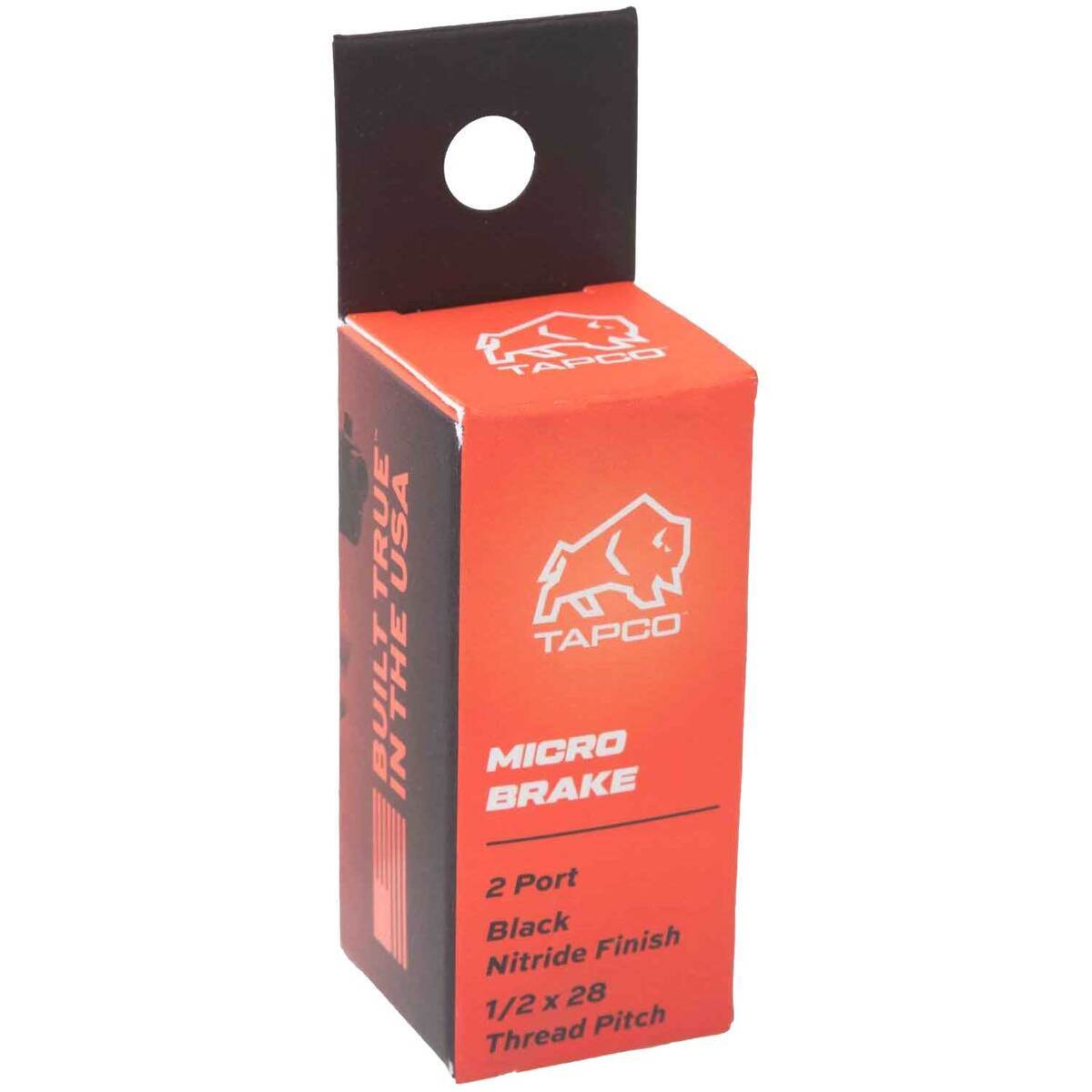 TAPCO 2-Port 1/2 x 28 Micro Brake - Black - Black TAPCO 2-Port 1/2 x 28 Micro Brake - Black - Black