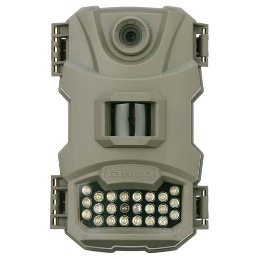 Tasco 12MP Low Glow Infrared Flash Trail Camera - Tan 7.01in x 4.02in x 2.99in