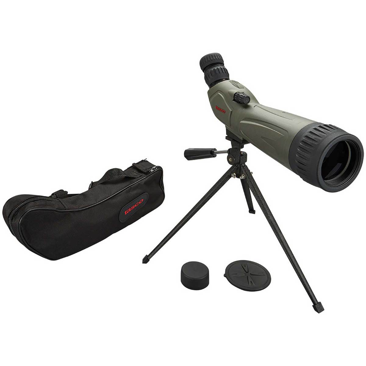 Tasco 20-60x80mm Spotting Scope - Angled - Green Tasco 20-60x80mm Spotting Scope - Angled - Green