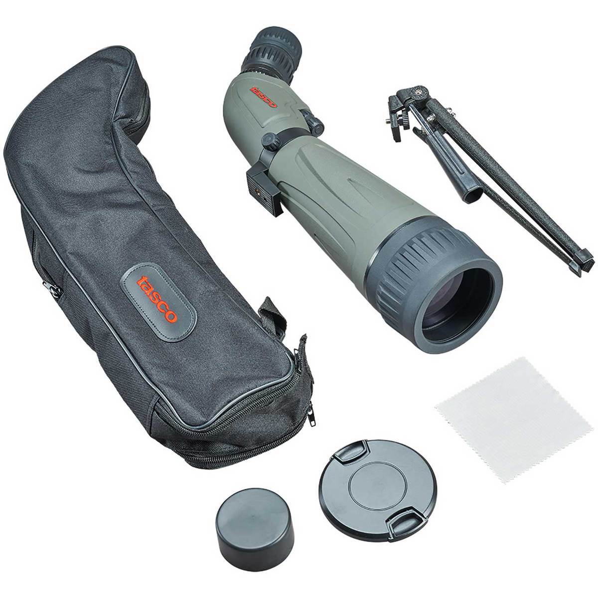Tasco 20-60x80mm Spotting Scope - Angled - Green Tasco 20-60x80mm Spotting Scope - Angled - Green