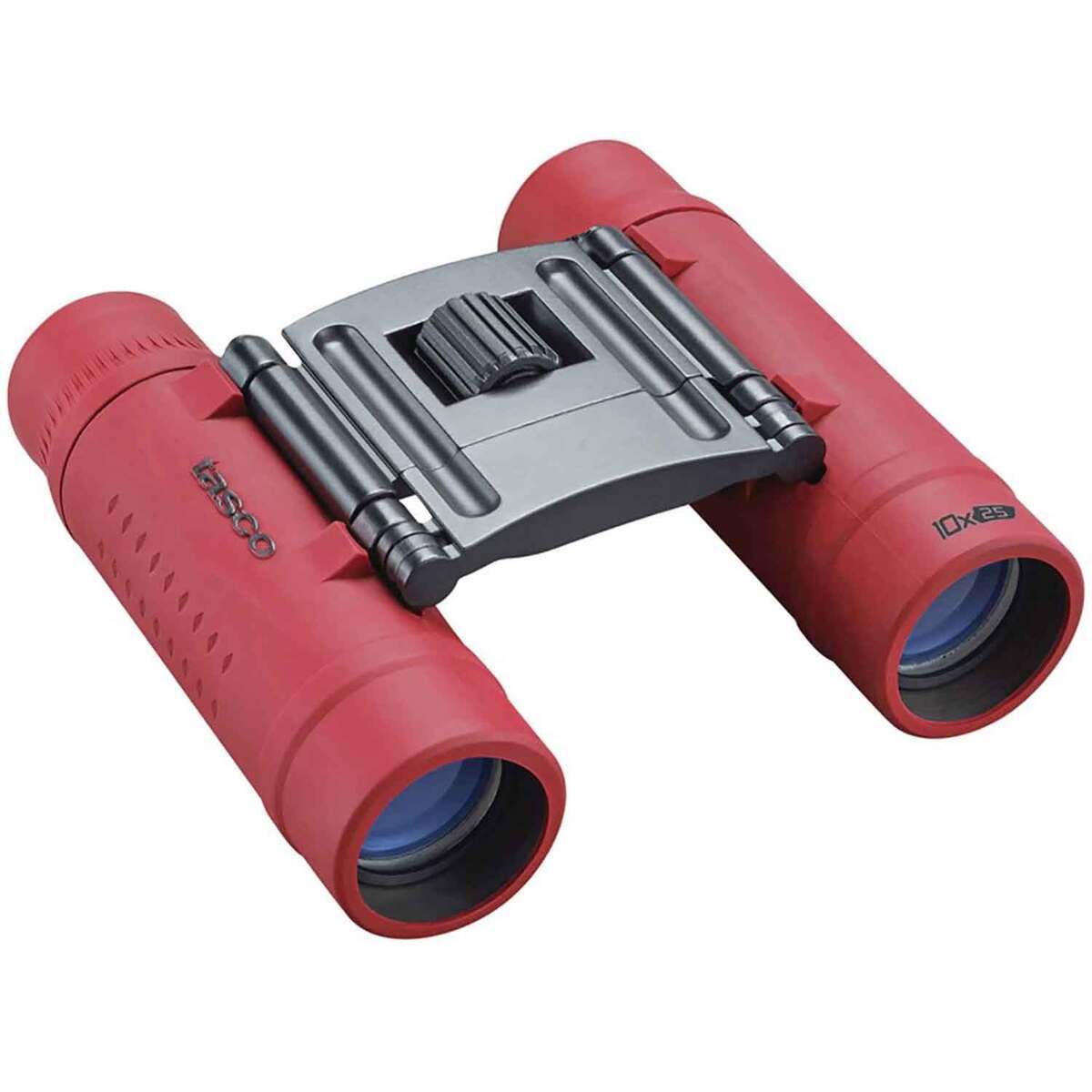 Tasco Essentials Compact Binoculars - 10x25 - Red Tasco Essentials Compact Binoculars - 10x25 - Red