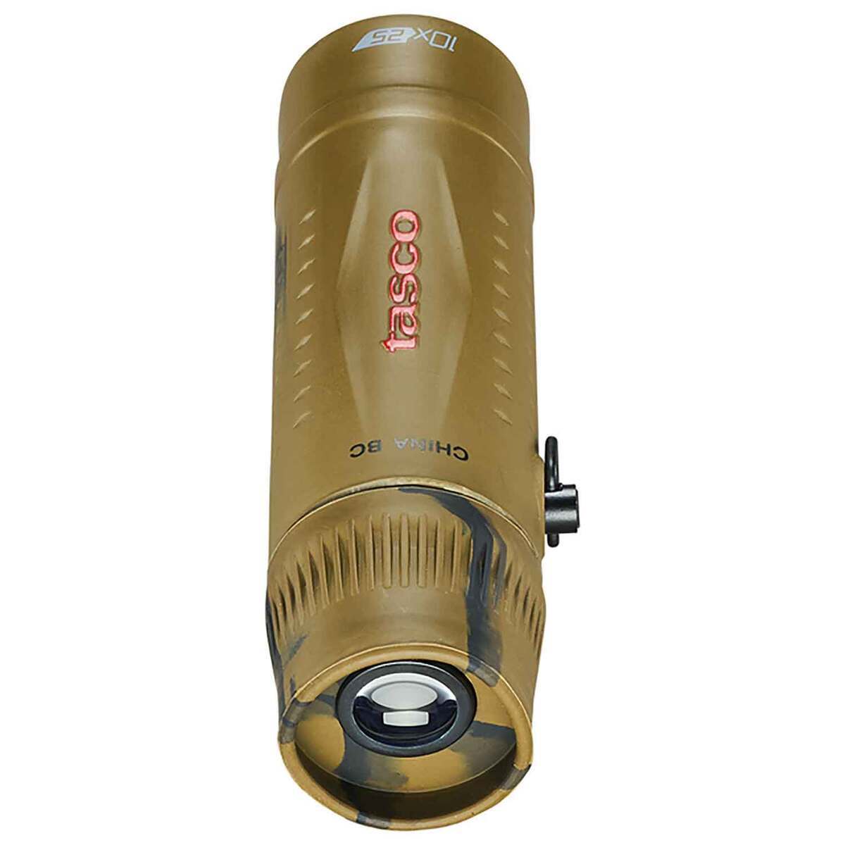 Tasco Essentials Monocular - 10x25 - Brown Camo Tasco Essentials Monocular - 10x25 - Brown Camo