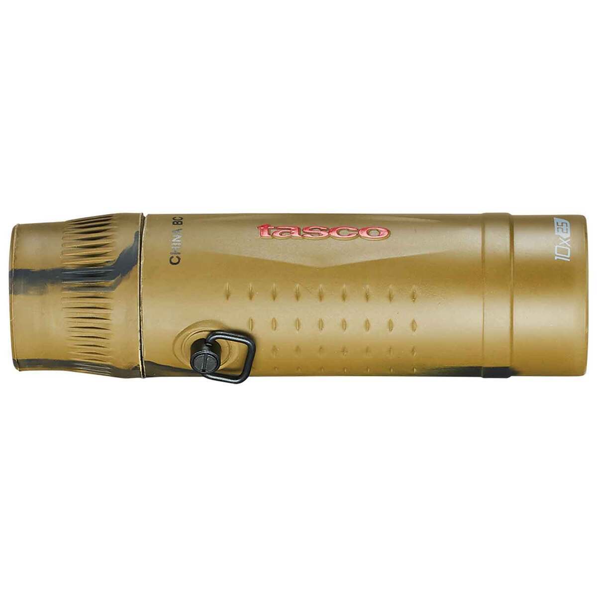 Tasco Essentials Monocular - 10x25 - Brown Camo Tasco Essentials Monocular - 10x25 - Brown Camo