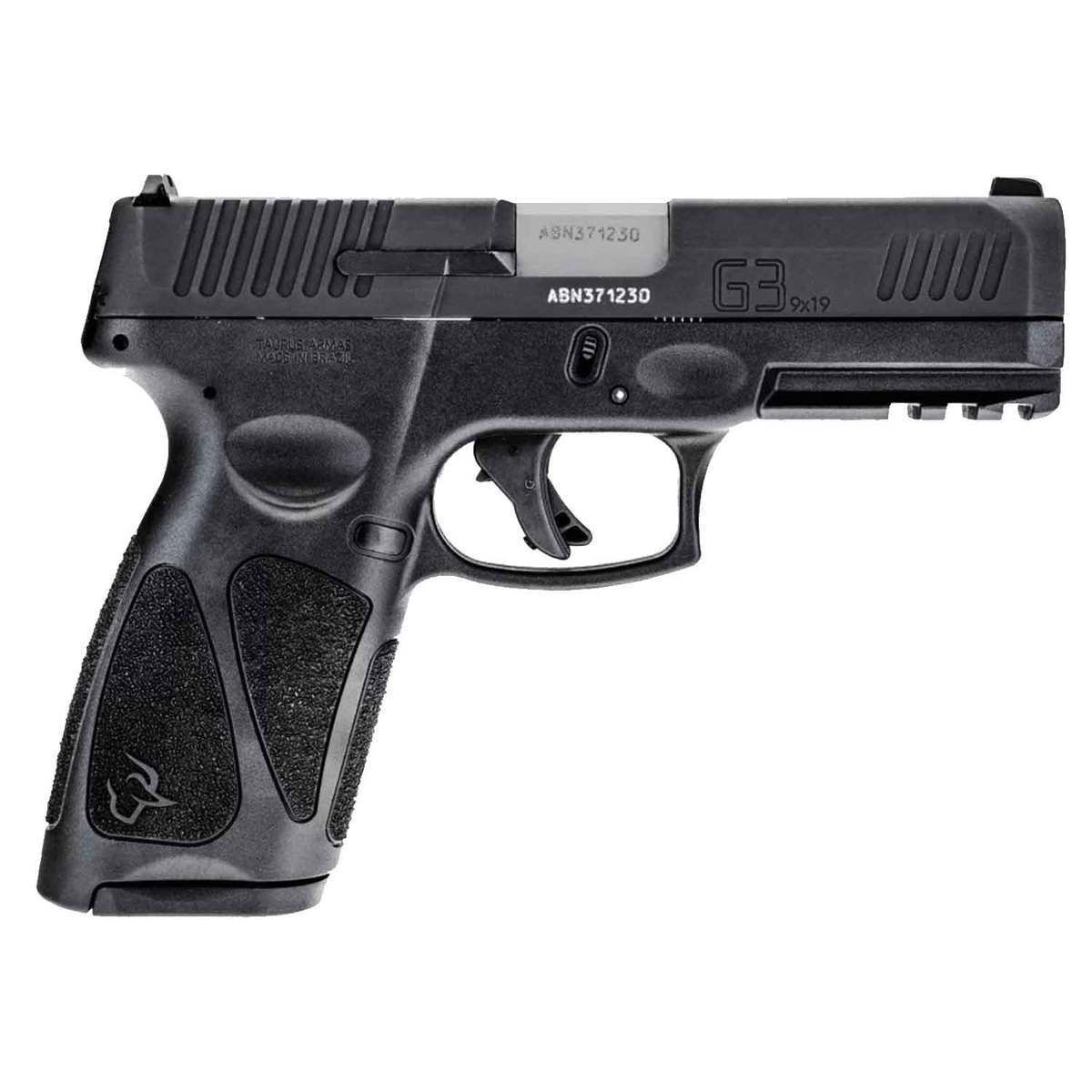 Taurus G3 9mm Luger 4in Tenifer Black Pistol - 17+1 Rounds - Black Taurus G3 9mm Luger 4in Tenifer Black Pistol - 17+1 Rounds - Black