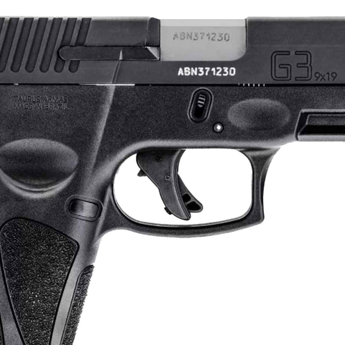 Taurus G3 9mm Luger 4in Tenifer Black Pistol - 17+1 Rounds - Black Taurus G3 9mm Luger 4in Tenifer Black Pistol - 17+1 Rounds - Black