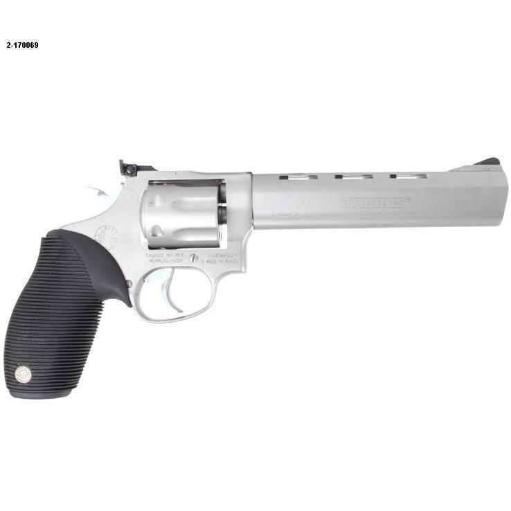 Taurus 17 Tracker 17 HMR 6.5in Matte Stainless Revolver - 7 Rounds Taurus 17 Tracker 17 HMR 6.5in Matte Stainless Revolver - 7 Rounds