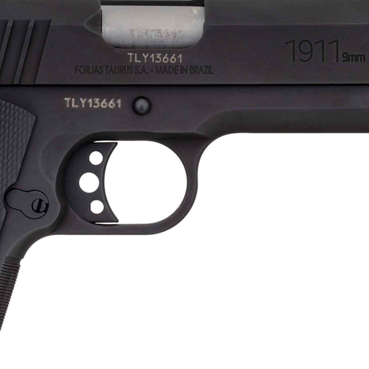 Taurus 1911 9mm Luger 5in Black Pistol - 9+1 Rounds - Black Taurus 1911 9mm Luger 5in Black Pistol - 9+1 Rounds - Black