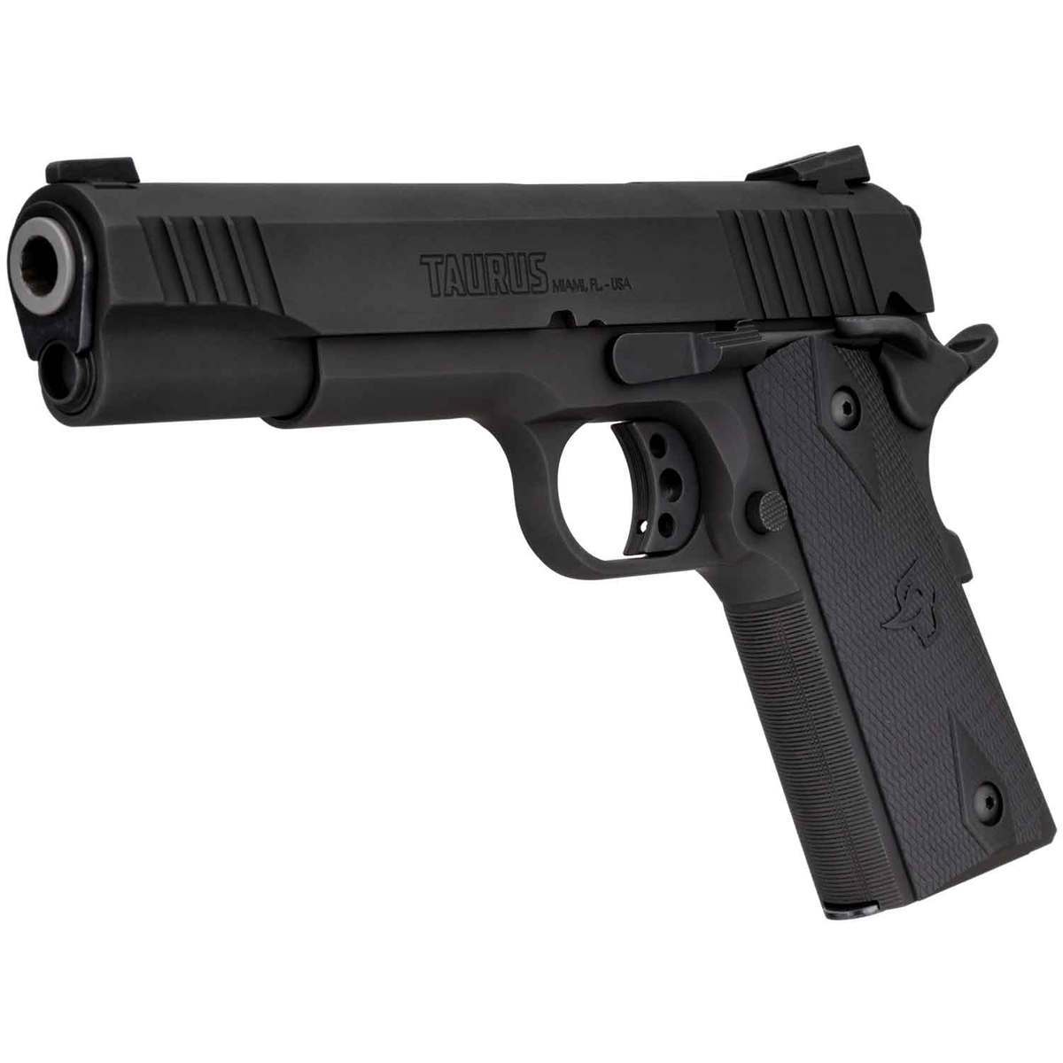 Taurus 1911 9mm Luger 5in Black Pistol - 9+1 Rounds - Black Taurus 1911 9mm Luger 5in Black Pistol - 9+1 Rounds - Black