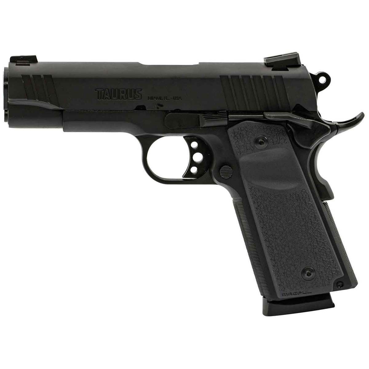 Taurus 1911 Commander 45 Auto (ACP) 4.25in Black/Gray Pistol - 8+1 Rounds - Black/Gray Taurus 1911 Commander 45 Auto (ACP) 4.25in Black/Gray Pistol - 8+1 Rounds - Black/Gray