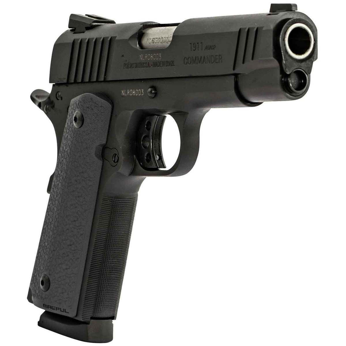 Taurus 1911 Commander 45 Auto (ACP) 4.25in Black/Gray Pistol - 8+1 Rounds - Black/Gray Taurus 1911 Commander 45 Auto (ACP) 4.25in Black/Gray Pistol - 8+1 Rounds - Black/Gray