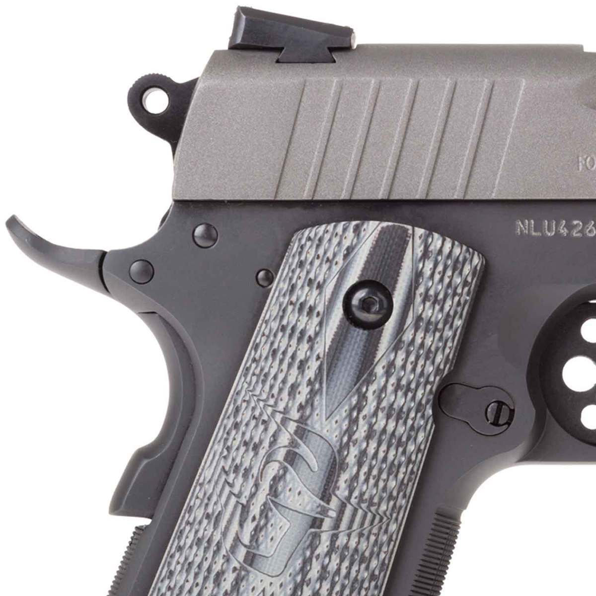 Taurus 1911 Officer 45 Auto (ACP) 3.5in Black/Gray Pistol - 6+1 Rounds - Black/Gray Taurus 1911 Officer 45 Auto (ACP) 3.5in Black/Gray Pistol - 6+1 Rounds - Black/Gray