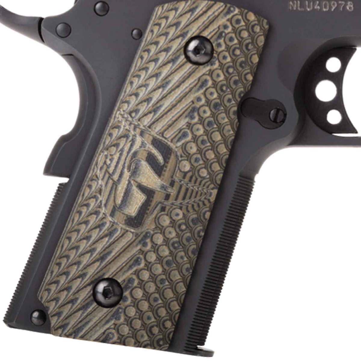 Taurus 1911 Officer 45 Auto (ACP) 3.5in Black/Green Pistol - 6+1 Rounds - Black/Green Taurus 1911 Officer 45 Auto (ACP) 3.5in Black/Green Pistol - 6+1 Rounds - Black/Green