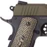Taurus 1911 Officer 45 Auto (ACP) 3.5in Black/Green Pistol - 6+1 Rounds - Green