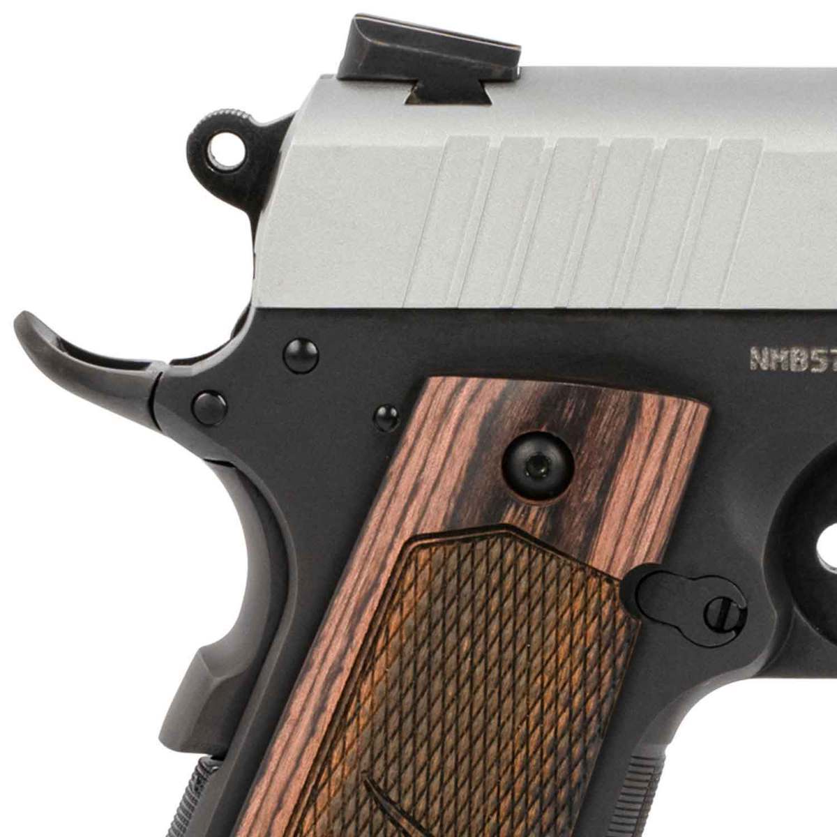 Taurus 1911 Officer 45 Auto (ACP) 3.5in Black/Wood Pistol - 6+1 Rounds - Black/Wood Taurus 1911 Officer 45 Auto (ACP) 3.5in Black/Wood Pistol - 6+1 Rounds - Black/Wood
