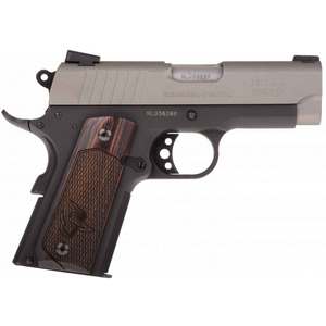 Taurus 1911 Officer Mil-Spec 45 Auto (ACP) 3.5in Black/Gray/Wood Pistol - 6+1 Rounds
