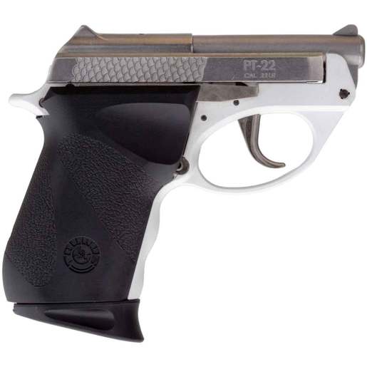 Taurus 22 Poly 22 Long Rifle 2.8in Stainless/White/Black Pistol - 8+1 Rounds - Black image